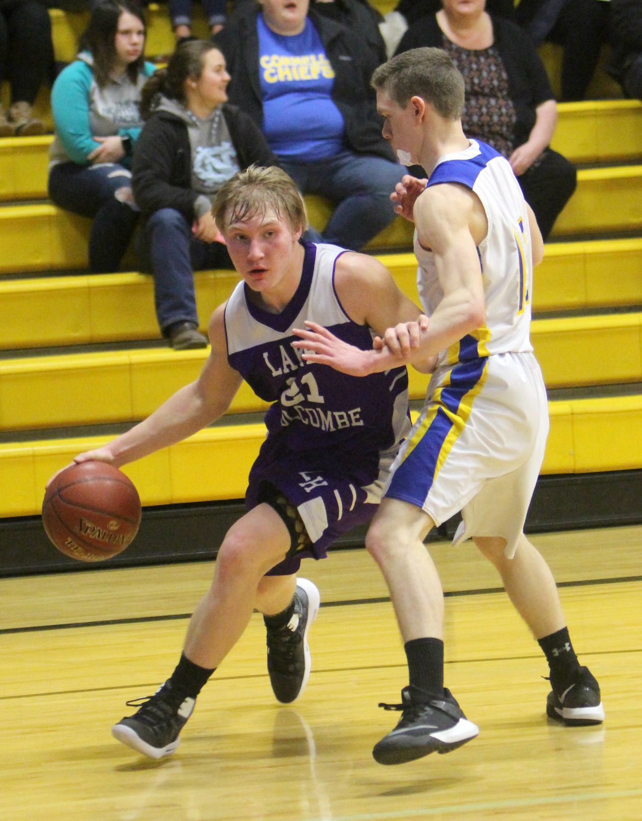 Lake Holcombe at Cornell boys basketball 1-10-19